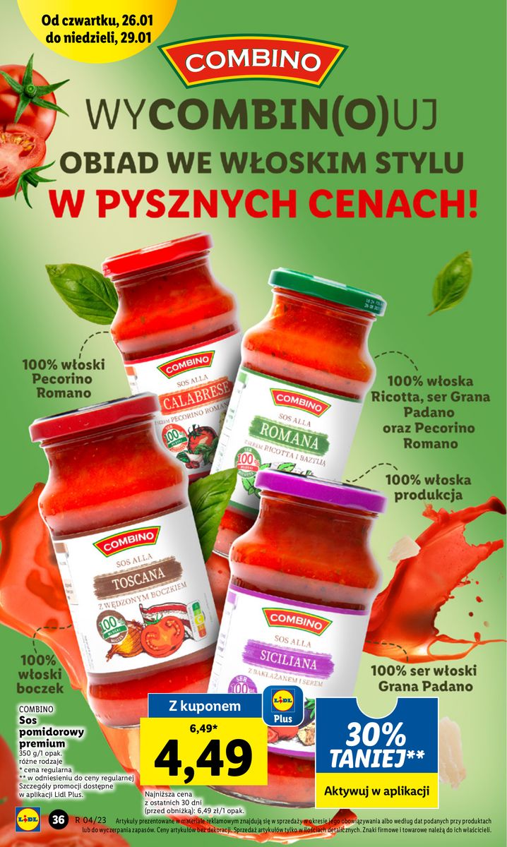 Gazetka OFERTA WAŻNA OD 26.01 DO 29.01