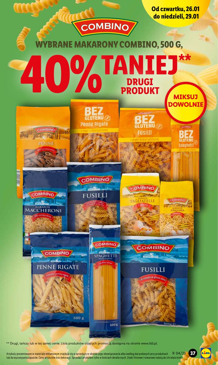 Gazetka OFERTA WAŻNA OD 26.01 DO 29.01