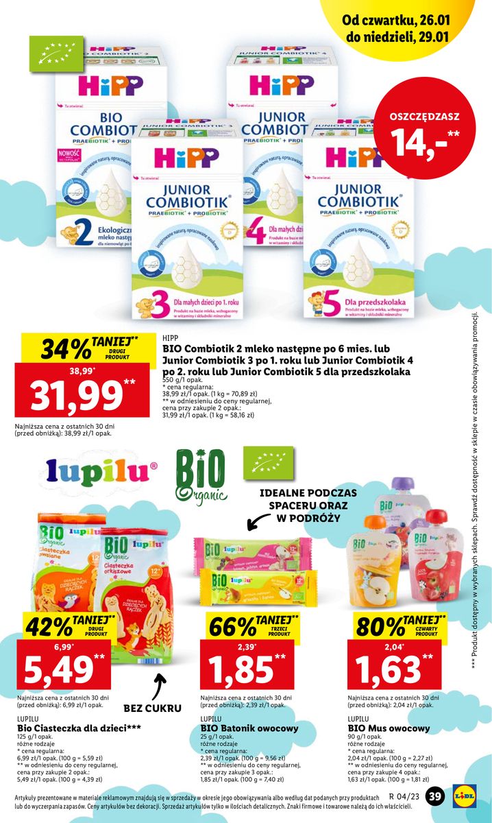 Gazetka OFERTA WAŻNA OD 26.01 DO 29.01