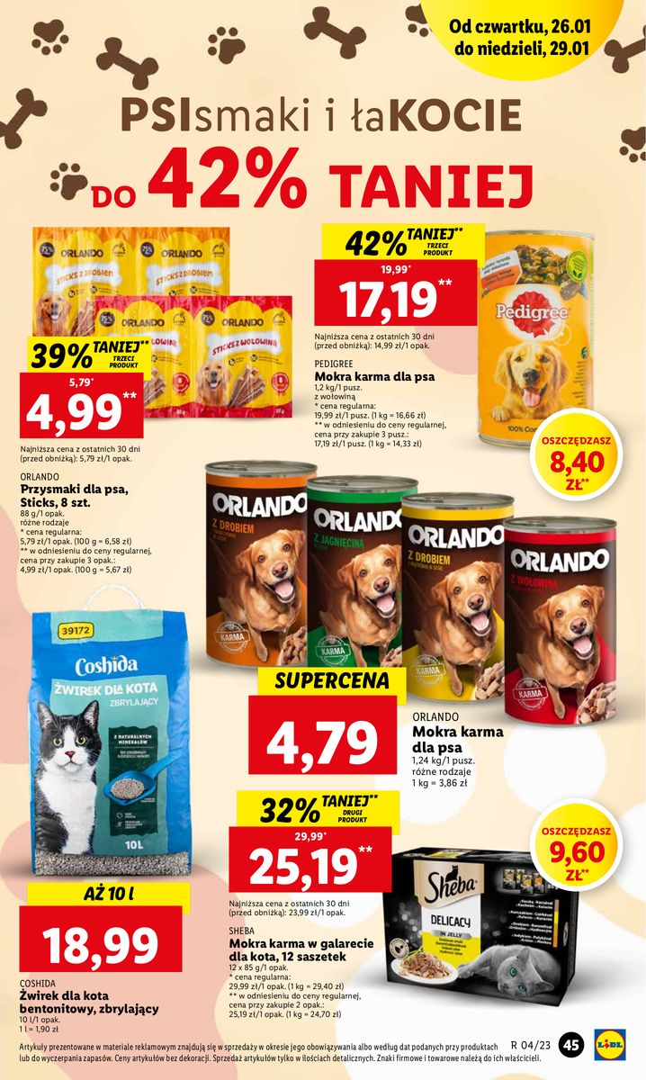 Gazetka OFERTA WAŻNA OD 26.01 DO 29.01