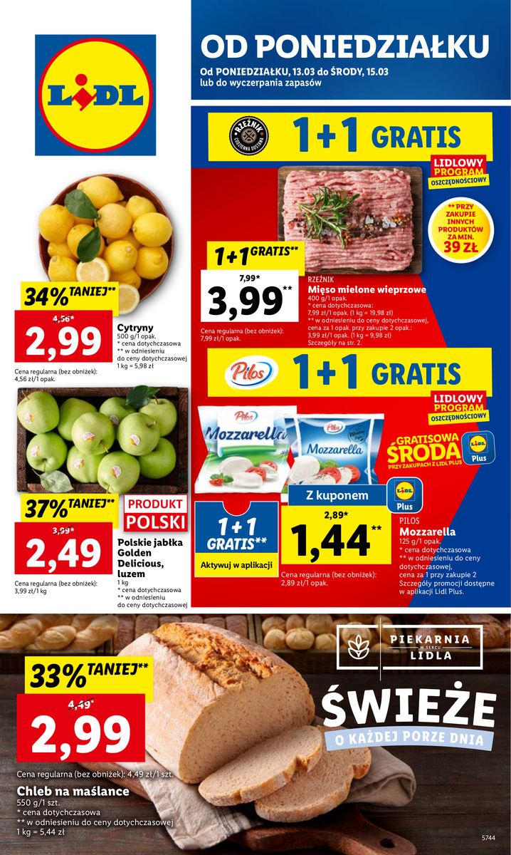 Gazetka OFERTA WAŻNA OD 13.03 DO 15.03