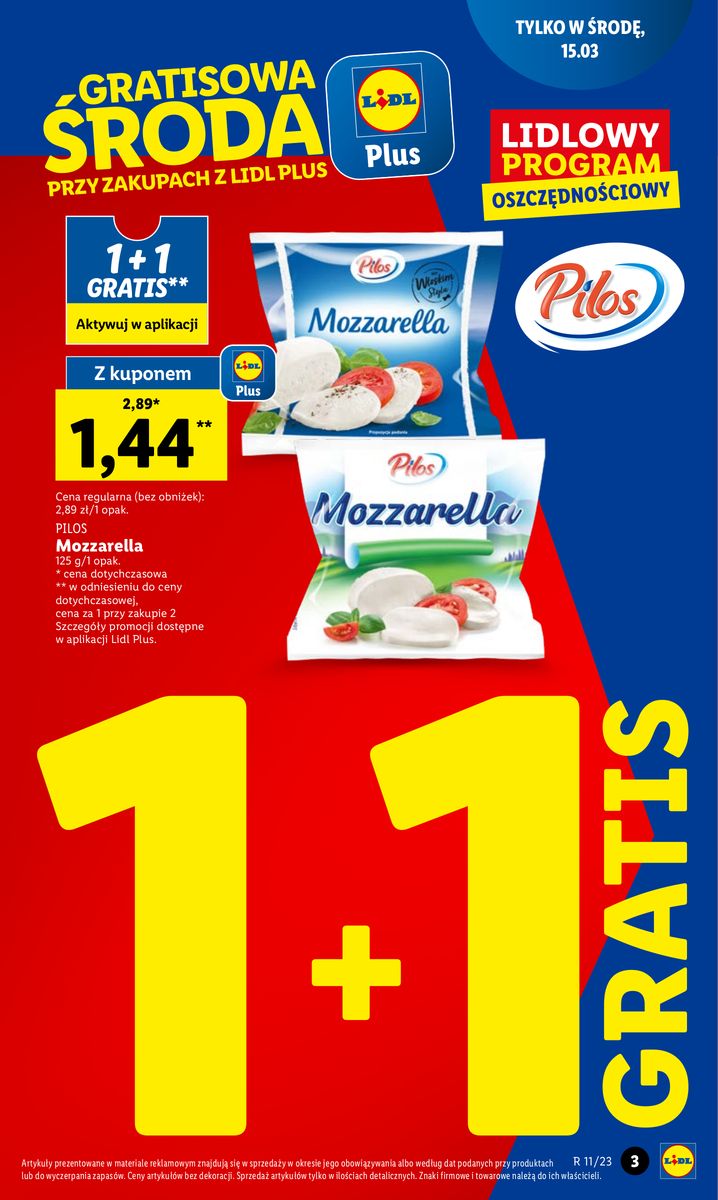 Gazetka OFERTA WAŻNA OD 13.03 DO 15.03