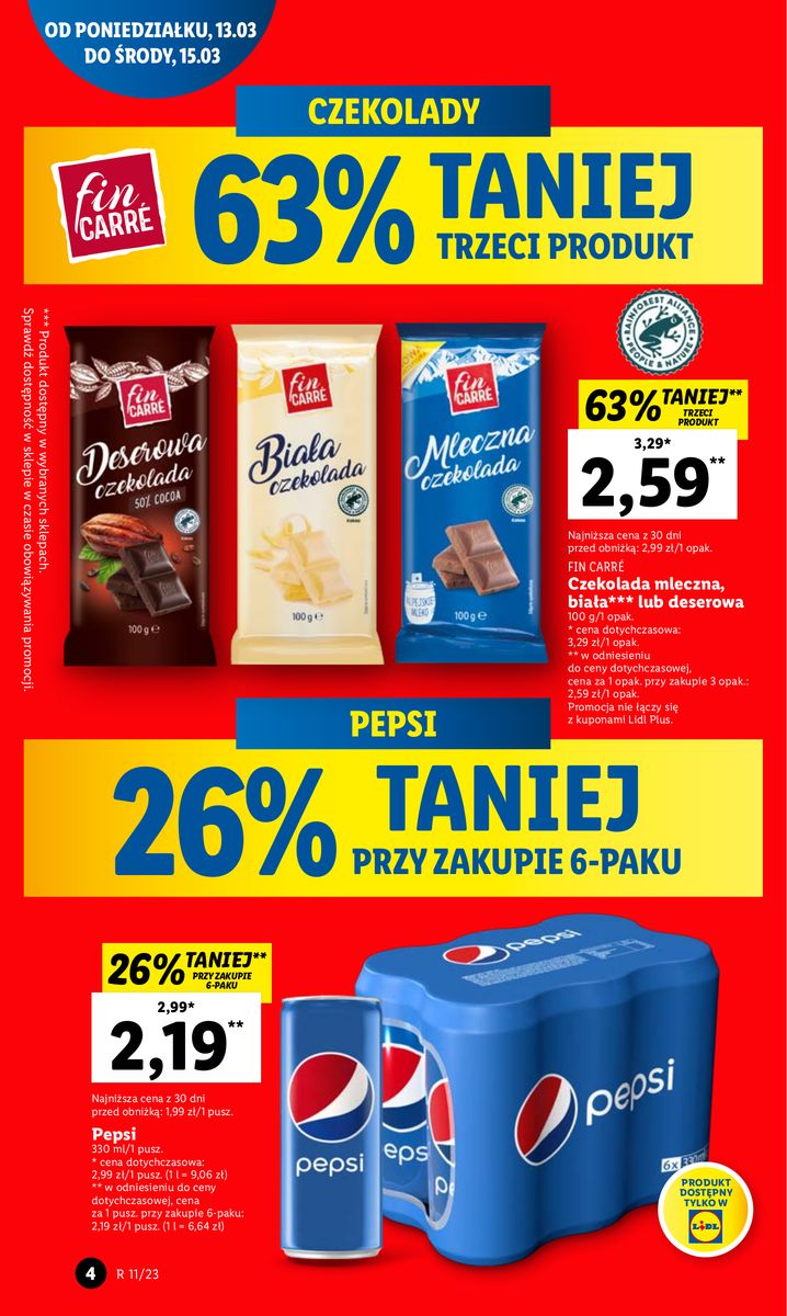 Gazetka OFERTA WAŻNA OD 13.03 DO 15.03