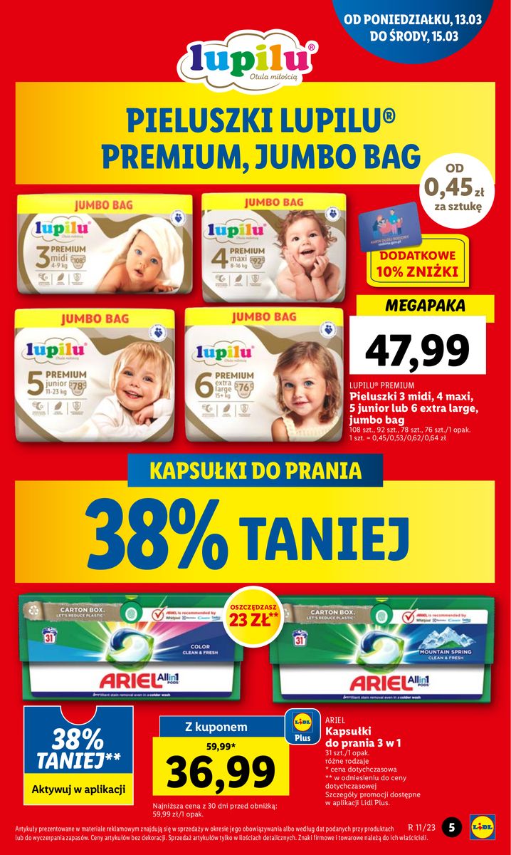 Gazetka OFERTA WAŻNA OD 13.03 DO 15.03