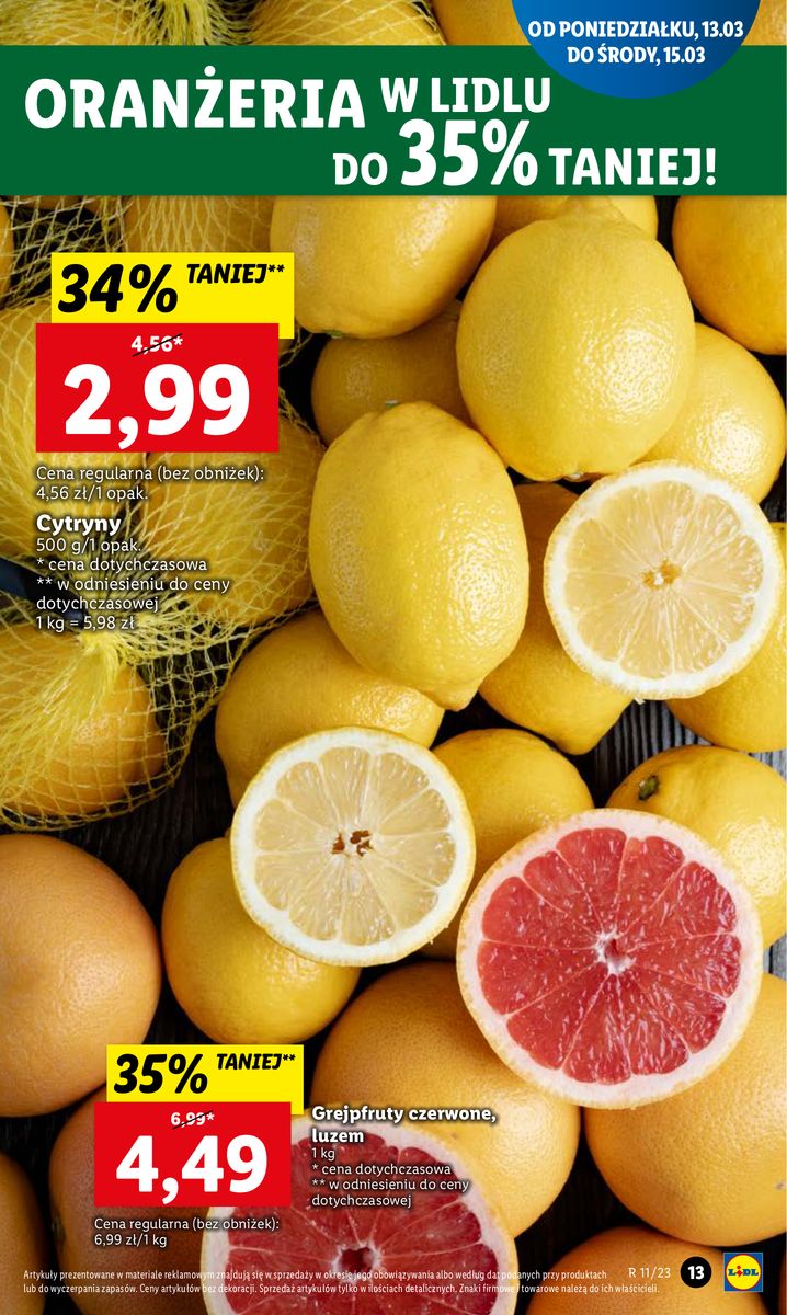 Gazetka OFERTA WAŻNA OD 13.03 DO 15.03