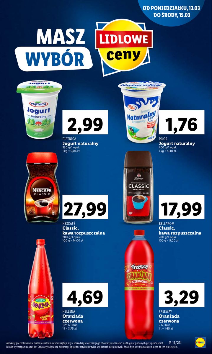 Gazetka OFERTA WAŻNA OD 13.03 DO 15.03