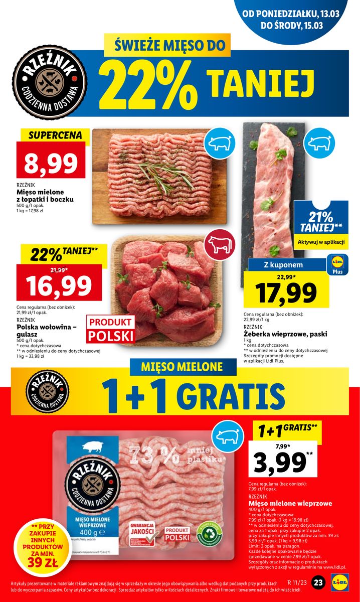 Gazetka OFERTA WAŻNA OD 13.03 DO 15.03