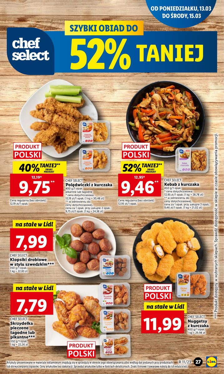 Gazetka OFERTA WAŻNA OD 13.03 DO 15.03