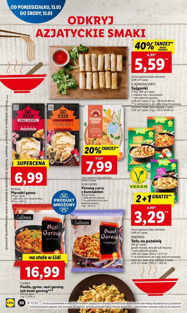 Gazetka OFERTA WAŻNA OD 13.03 DO 15.03