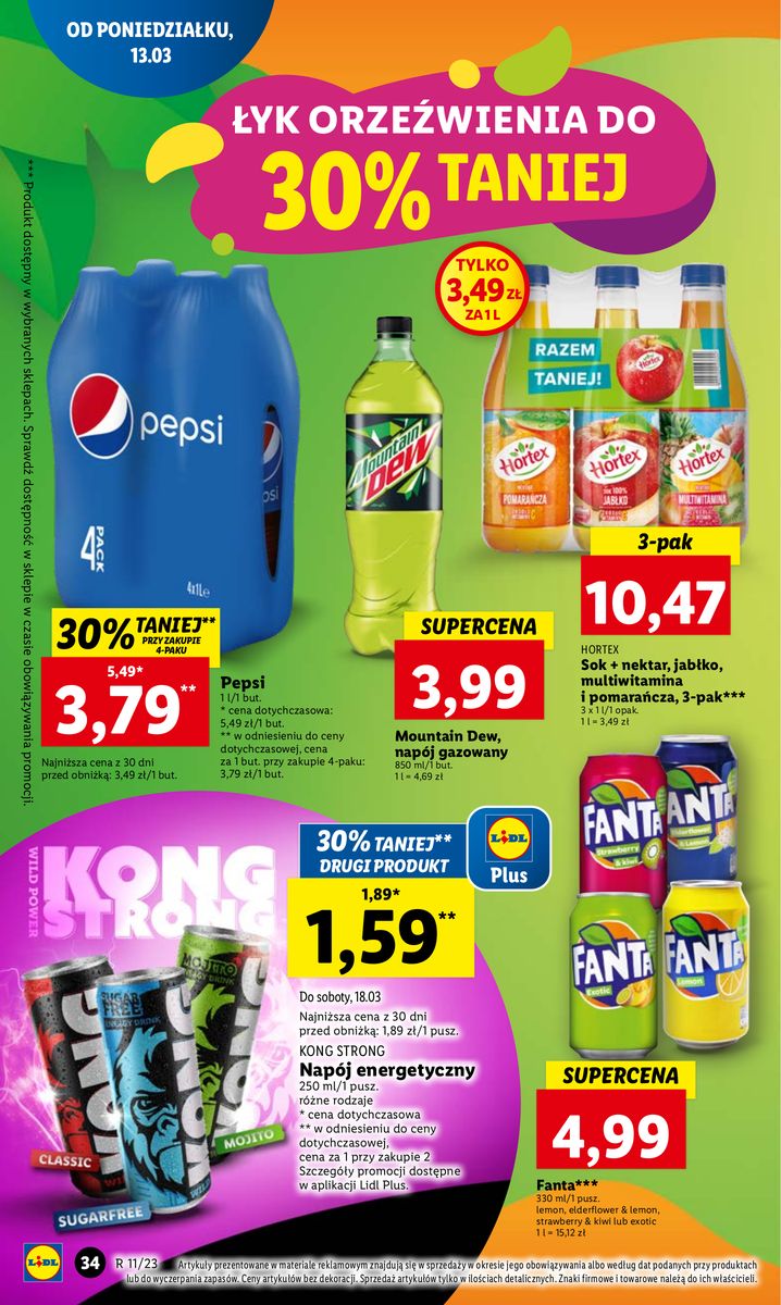 Gazetka OFERTA WAŻNA OD 13.03 DO 15.03