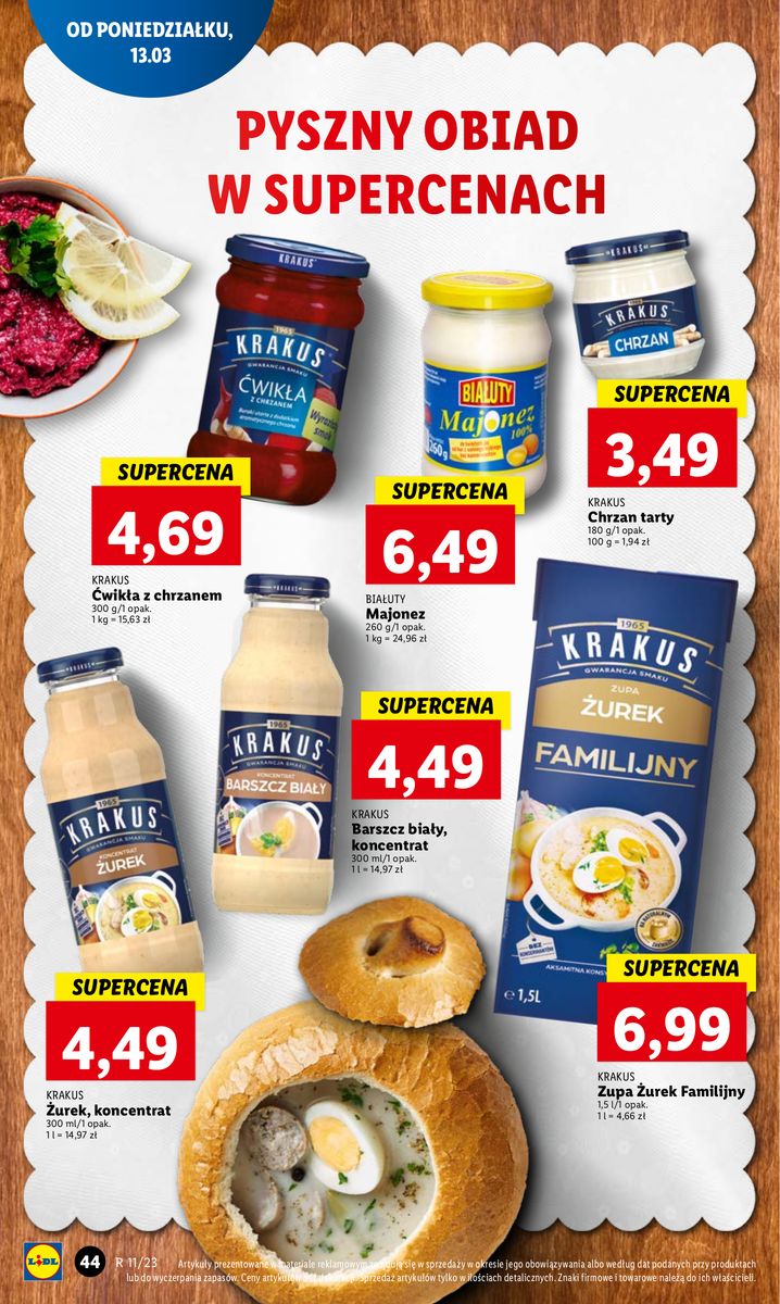 Gazetka OFERTA WAŻNA OD 13.03 DO 15.03