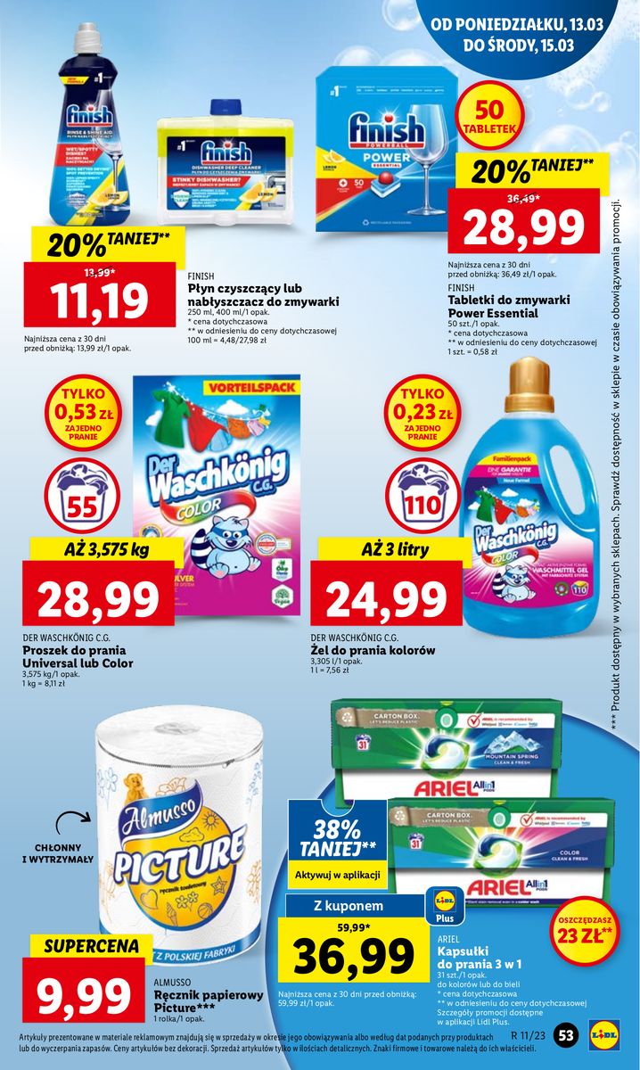 Gazetka OFERTA WAŻNA OD 13.03 DO 15.03