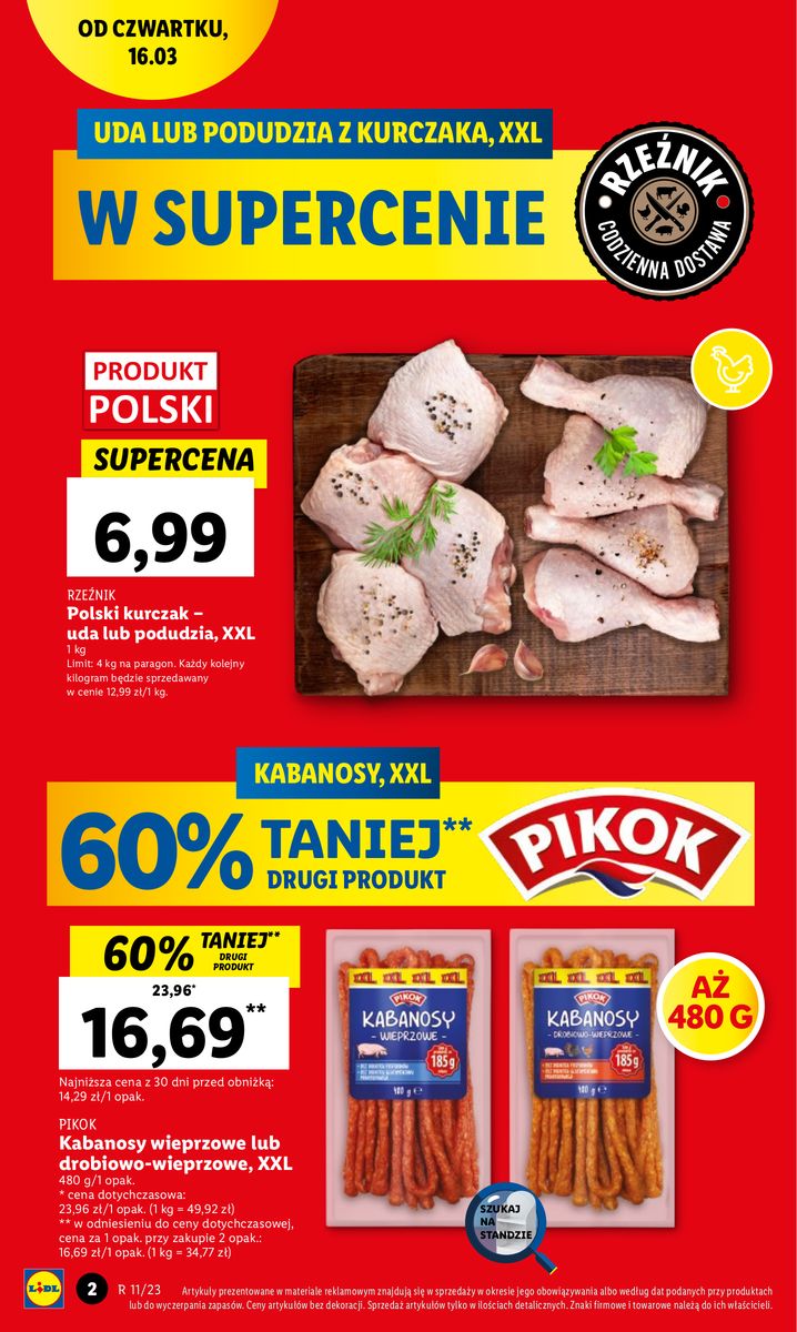 Gazetka OFERTA WAŻNA OD 16.03 DO 18.03