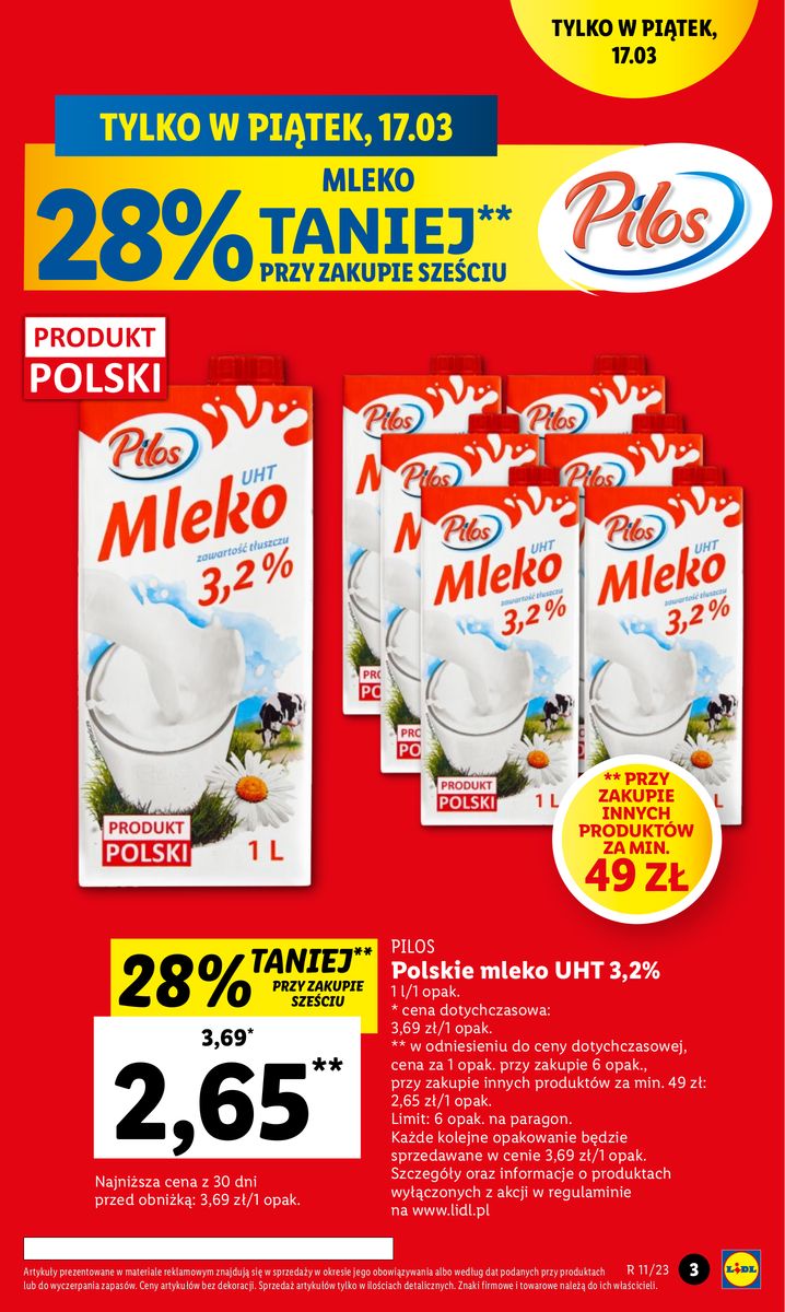 Gazetka OFERTA WAŻNA OD 16.03 DO 18.03