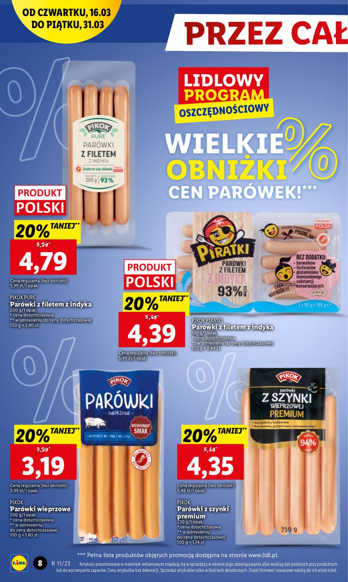 Gazetka OFERTA WAŻNA OD 16.03 DO 18.03