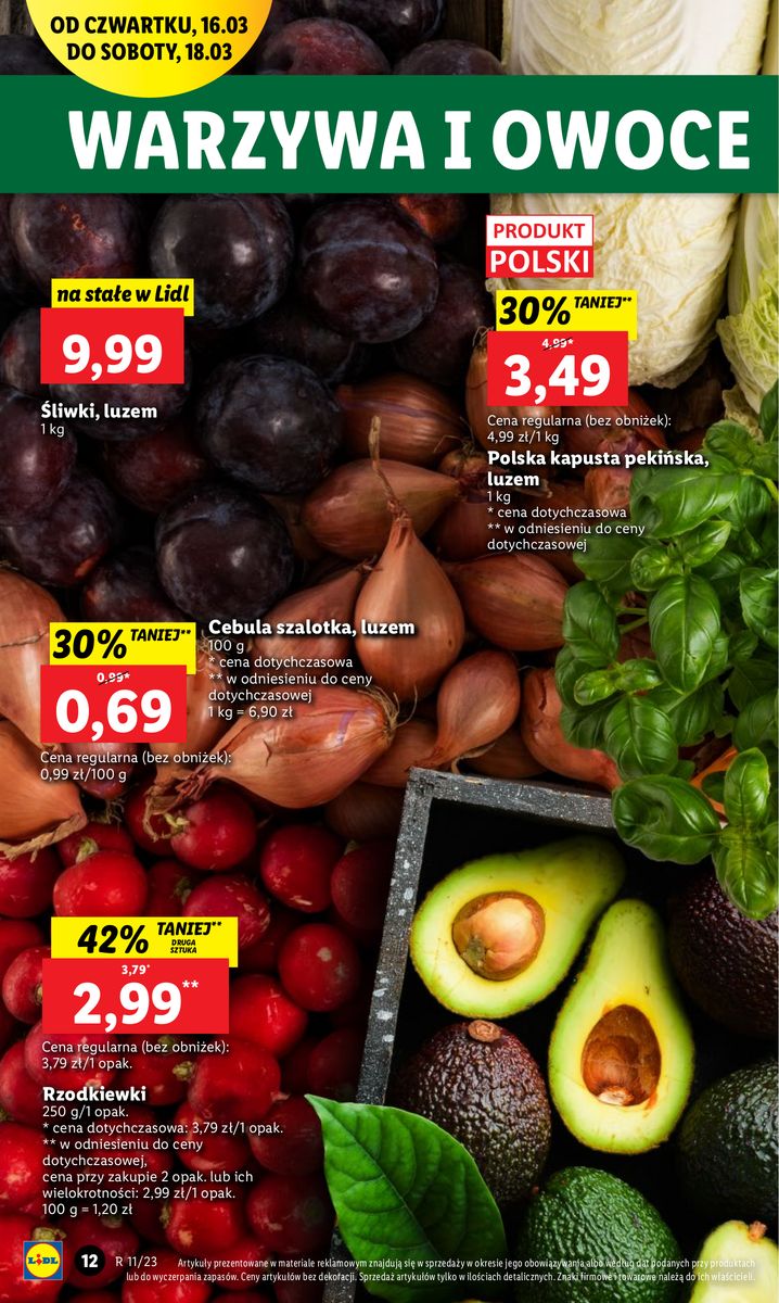 Gazetka OFERTA WAŻNA OD 16.03 DO 18.03