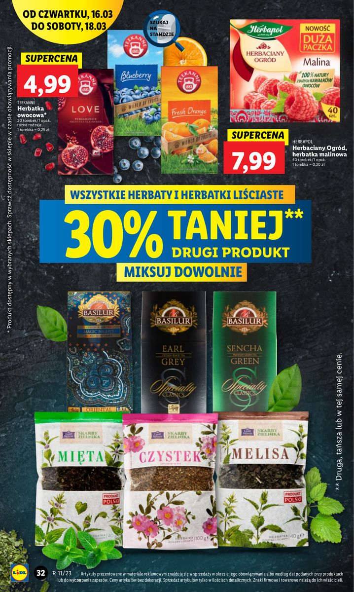 Gazetka OFERTA WAŻNA OD 16.03 DO 18.03