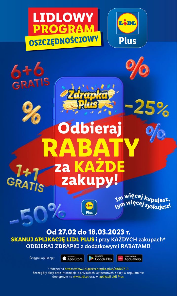 Gazetka OFERTA WAŻNA OD 16.03 DO 18.03