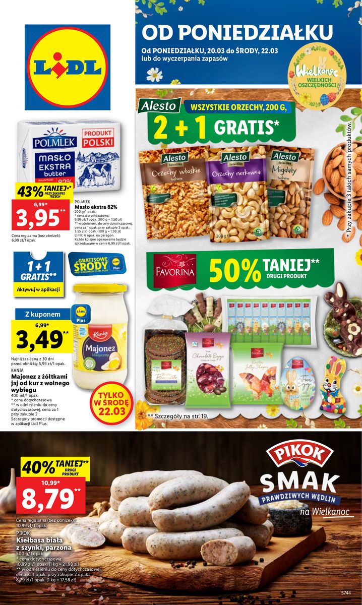 Gazetka OFERTA WAŻNA OD 20.03 DO 22.03