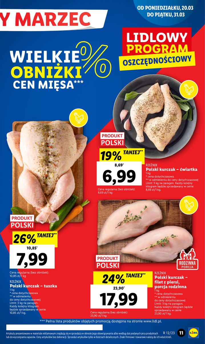 Gazetka OFERTA WAŻNA OD 20.03 DO 22.03