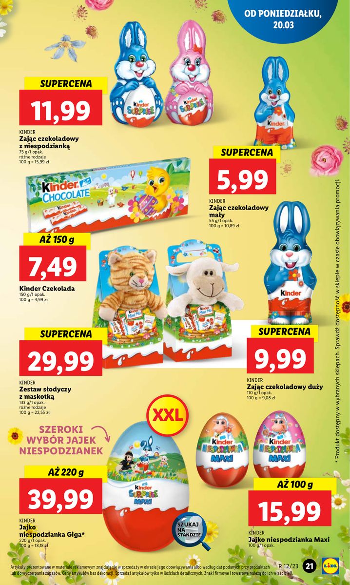Gazetka OFERTA WAŻNA OD 20.03 DO 22.03