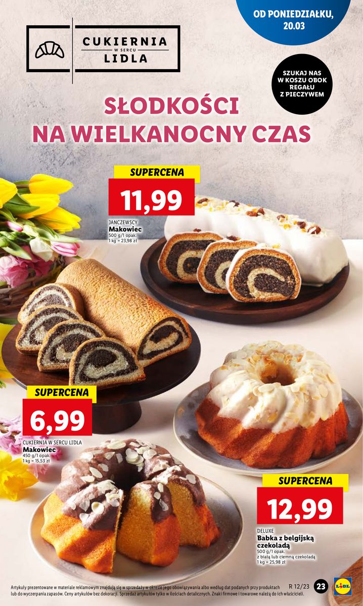 Gazetka OFERTA WAŻNA OD 20.03 DO 22.03