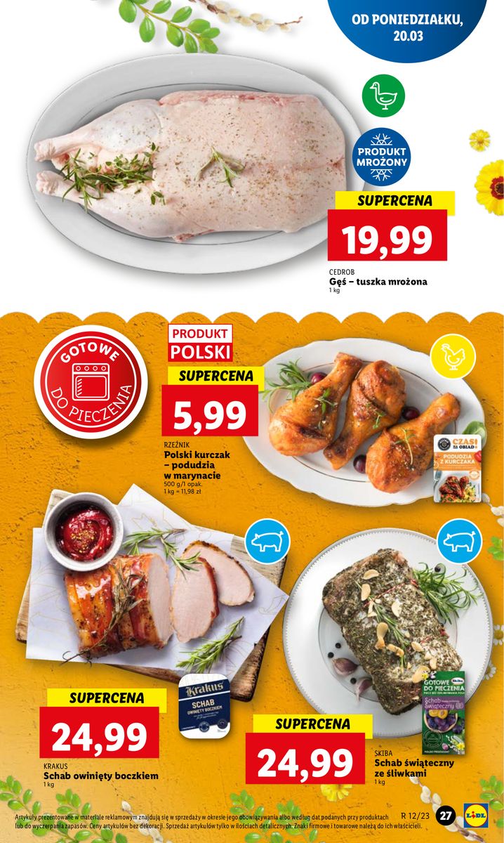Gazetka OFERTA WAŻNA OD 20.03 DO 22.03