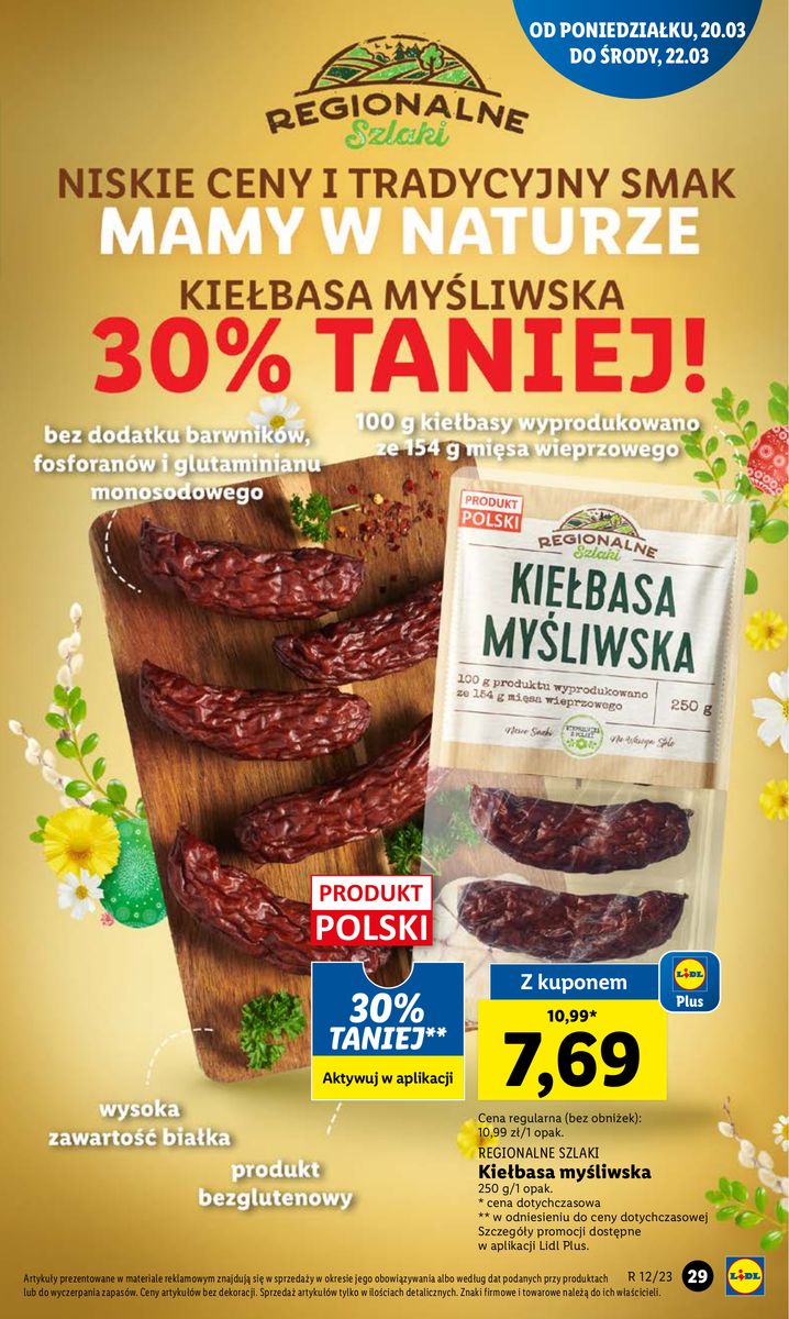 Gazetka OFERTA WAŻNA OD 20.03 DO 22.03