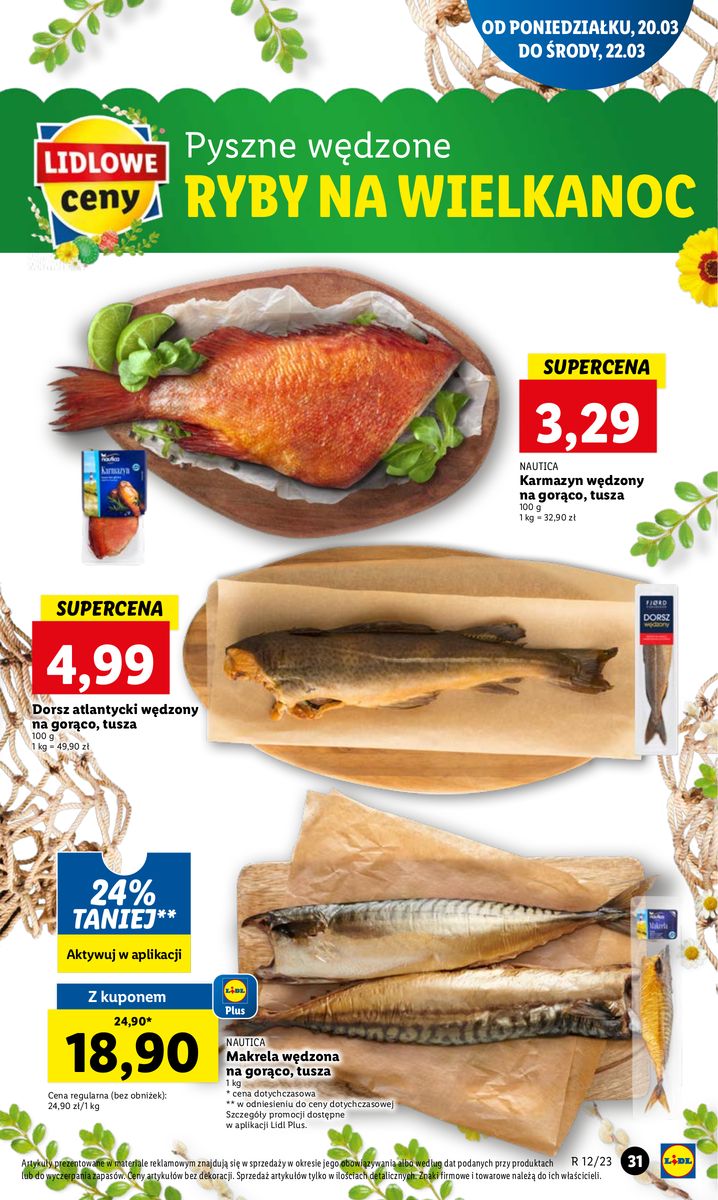 Gazetka OFERTA WAŻNA OD 20.03 DO 22.03