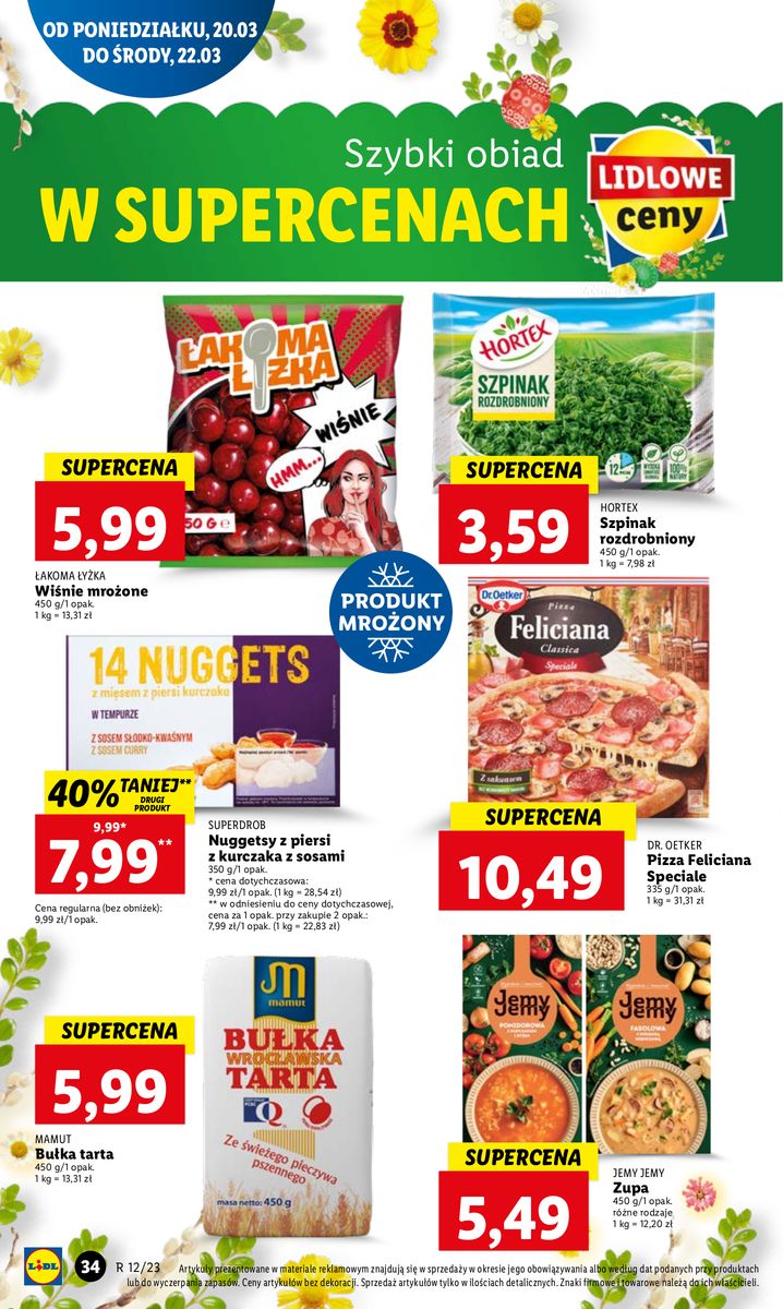 Gazetka OFERTA WAŻNA OD 20.03 DO 22.03