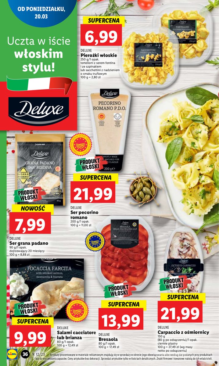 Gazetka OFERTA WAŻNA OD 20.03 DO 22.03