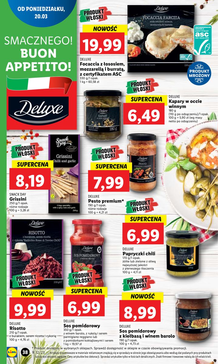 Gazetka OFERTA WAŻNA OD 20.03 DO 22.03