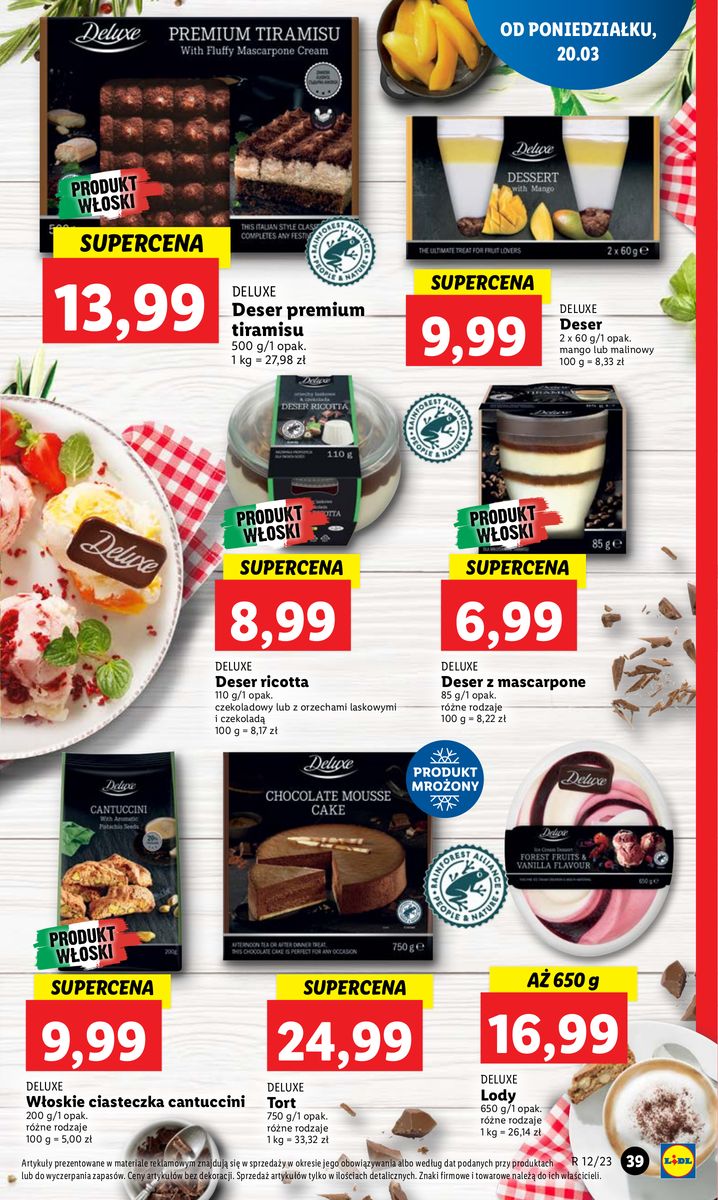 Gazetka OFERTA WAŻNA OD 20.03 DO 22.03