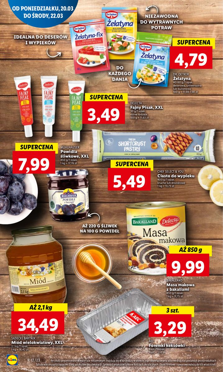 Gazetka OFERTA WAŻNA OD 20.03 DO 22.03