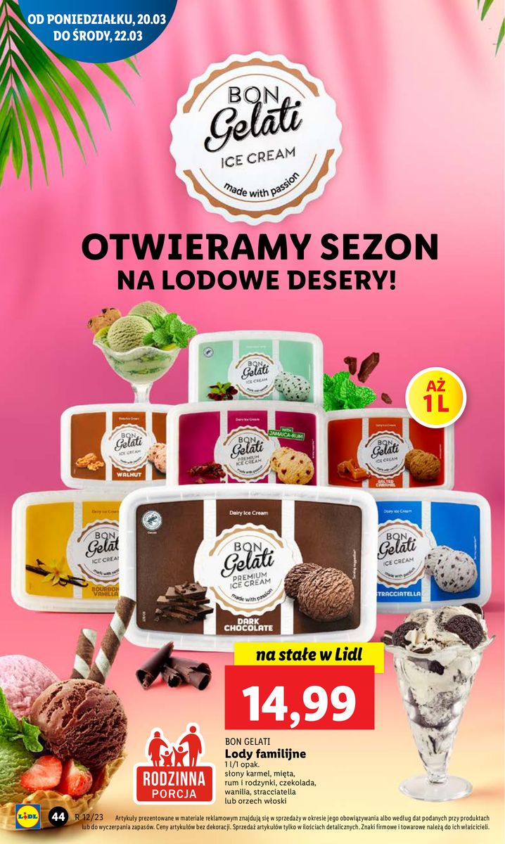 Gazetka OFERTA WAŻNA OD 20.03 DO 22.03