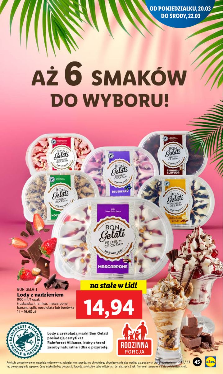 Gazetka OFERTA WAŻNA OD 20.03 DO 22.03