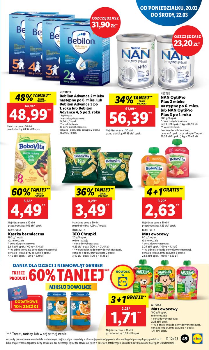 Gazetka OFERTA WAŻNA OD 20.03 DO 22.03