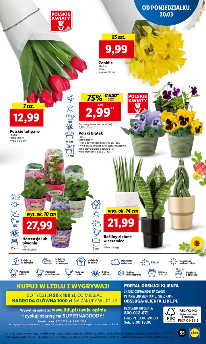 Gazetka OFERTA WAŻNA OD 20.03 DO 22.03