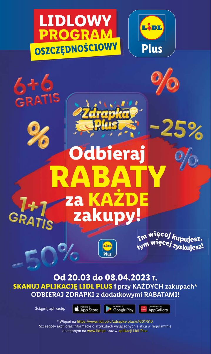 Gazetka OFERTA WAŻNA OD 20.03 DO 22.03