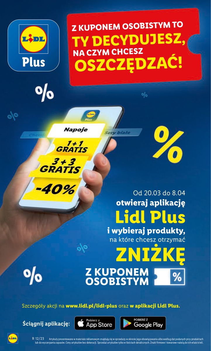 Gazetka OFERTA WAŻNA OD 20.03 DO 22.03