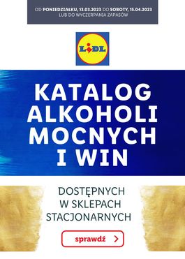 KATALOG ALKOHOLI MOCNYCH I WIN - od 2023-03-20 do 2023-04-15
