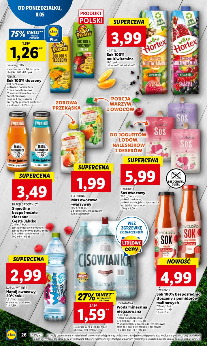 Gazetka OFERTA WAŻNA OD 8.05 do 10.05