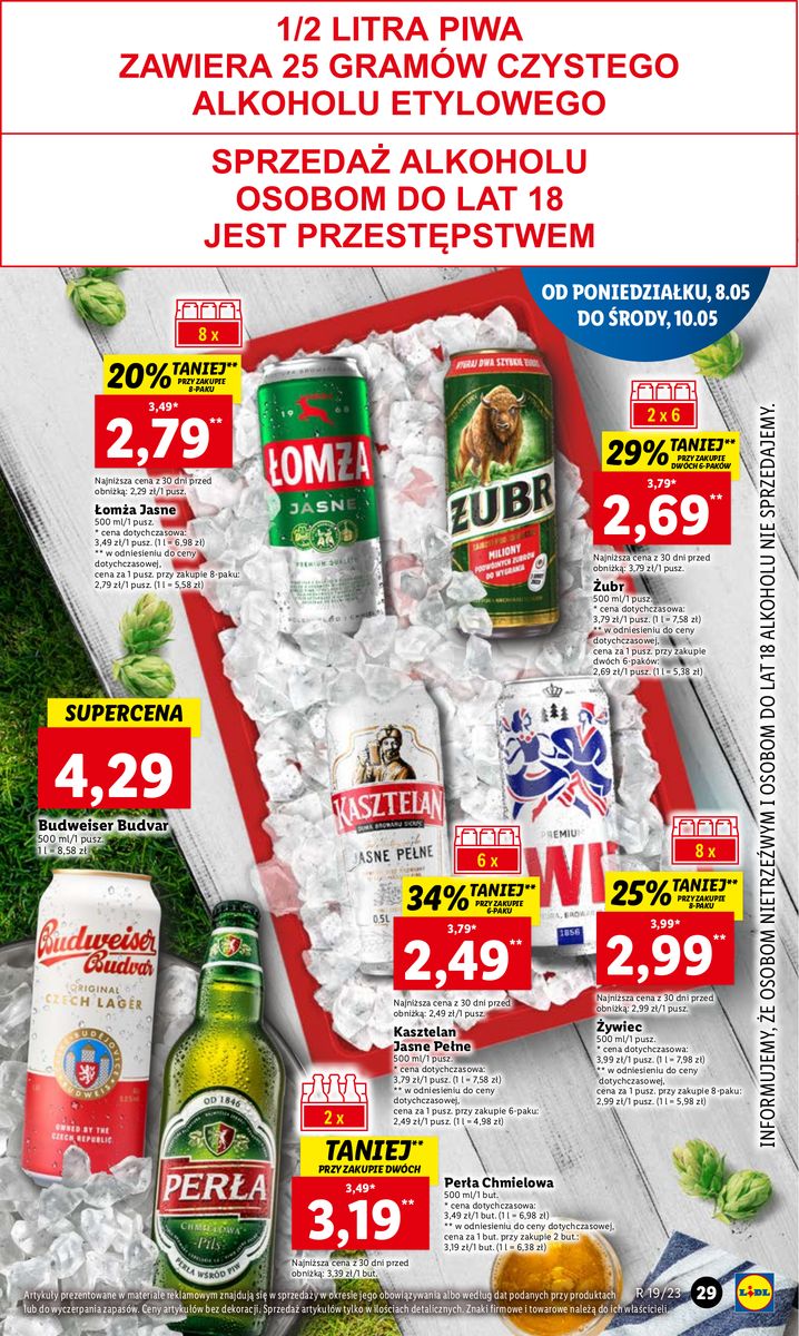 Gazetka OFERTA WAŻNA OD 8.05 do 10.05