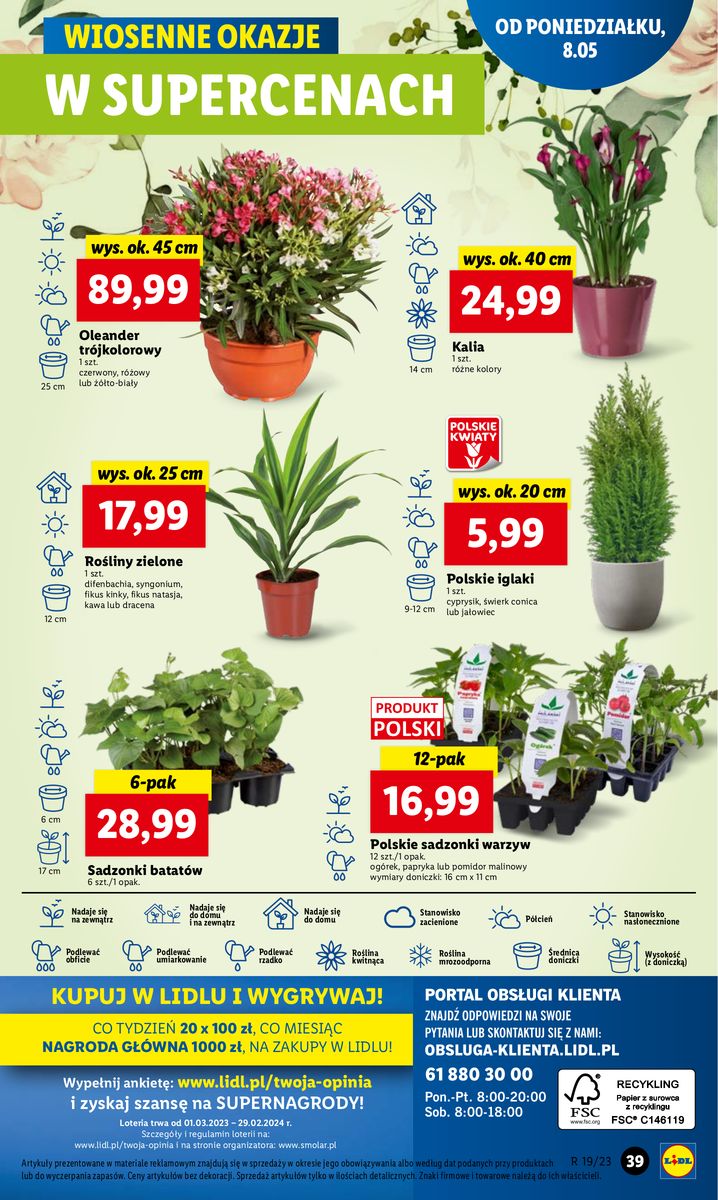 Gazetka OFERTA WAŻNA OD 8.05 do 10.05