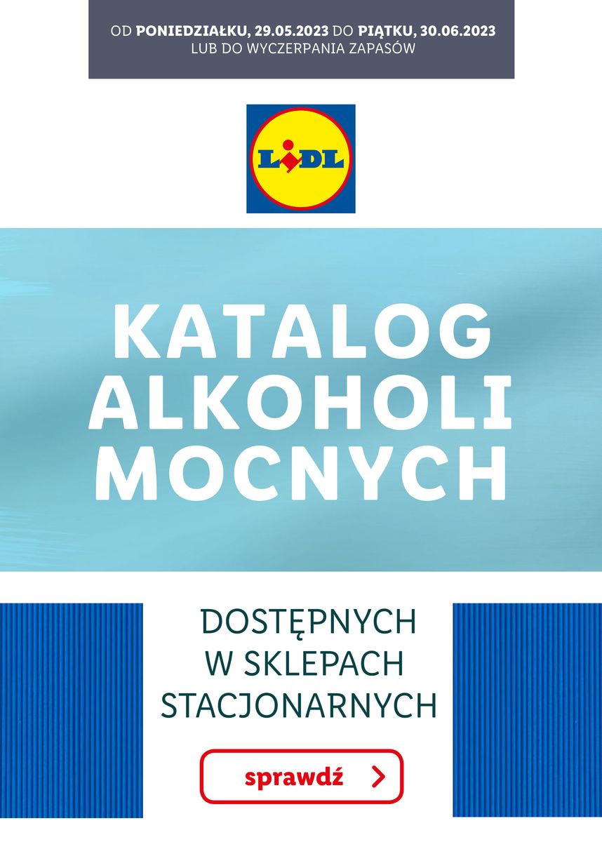 Gazetka KATALOG ALKOHOLI MOCNYCH