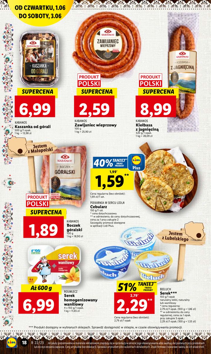Gazetka OFERTA WAŻNA OD 1.06 DO 3.06