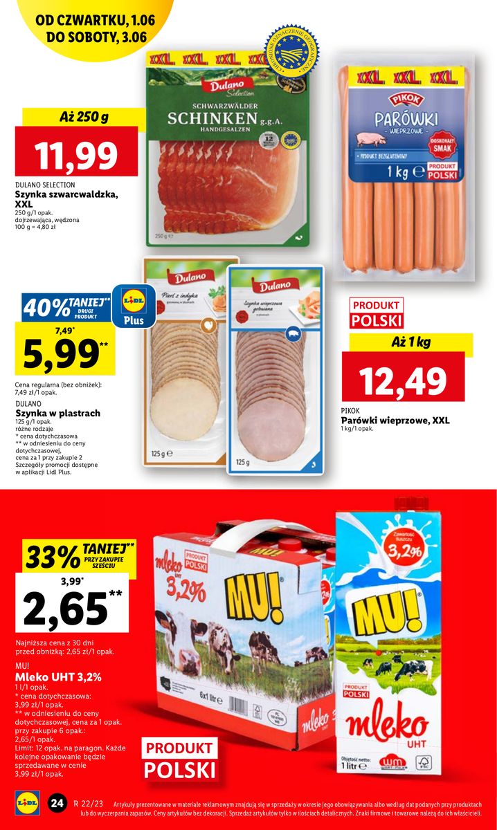 Gazetka OFERTA WAŻNA OD 1.06 DO 3.06