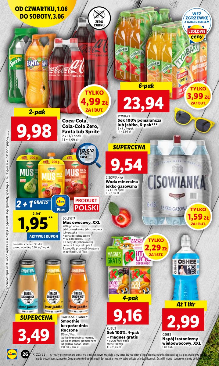 Gazetka OFERTA WAŻNA OD 1.06 DO 3.06