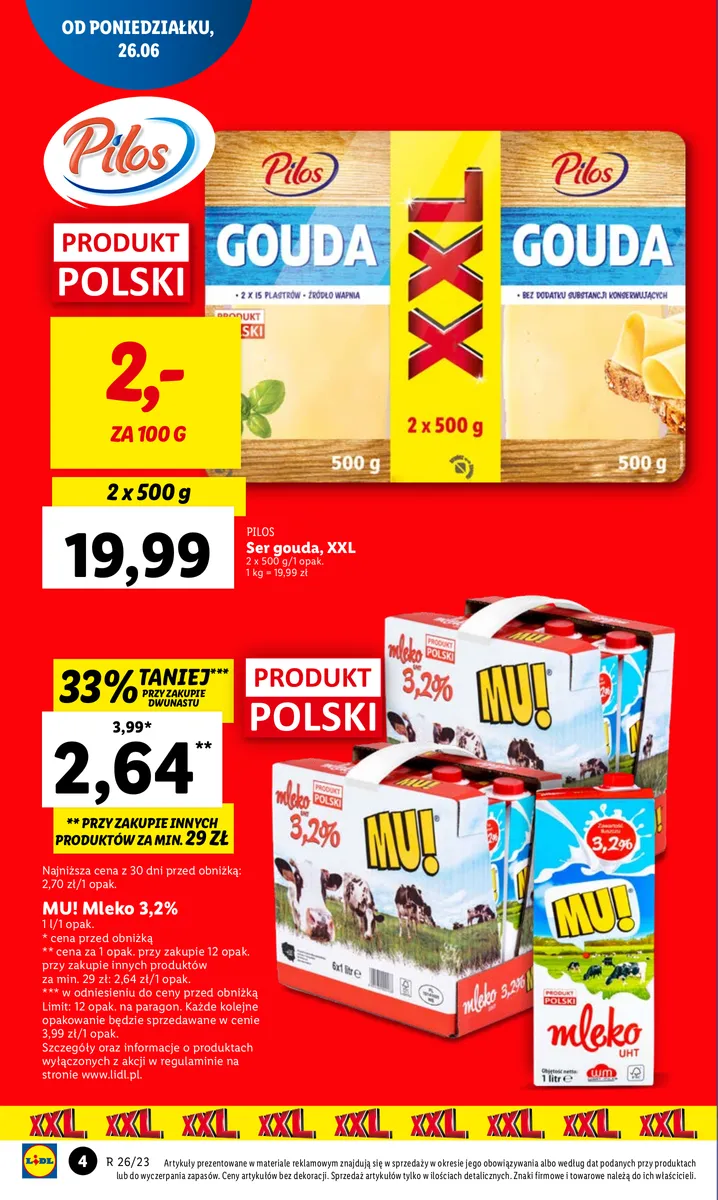 Gazetka OFERTA WAŻNA OD 26.06 do 28.06