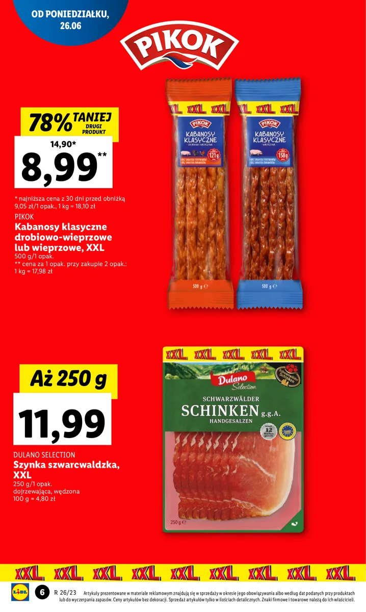 Gazetka OFERTA WAŻNA OD 26.06 do 28.06